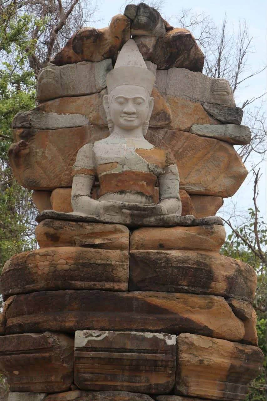 【お知らせ】ベンメリア寺院の東側バライにある「（プレア・プティー/ ナーガ上の仏像）」周辺の景色がきれいになります！