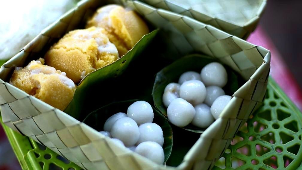 カンボジア屋台のお菓子テスト